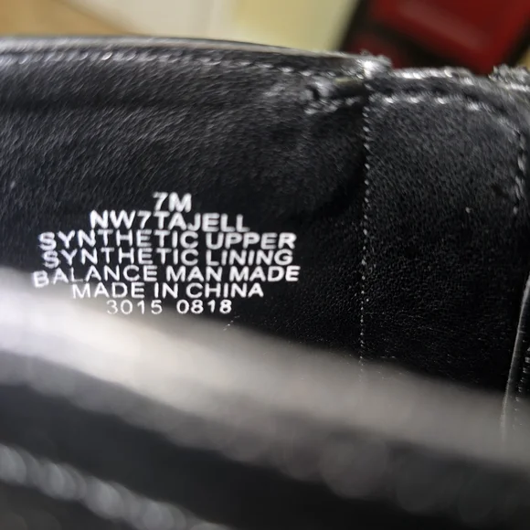 Nine West Rhinestone Embellished Ankle Black Boot Size 7 M - Picture 8 of 8